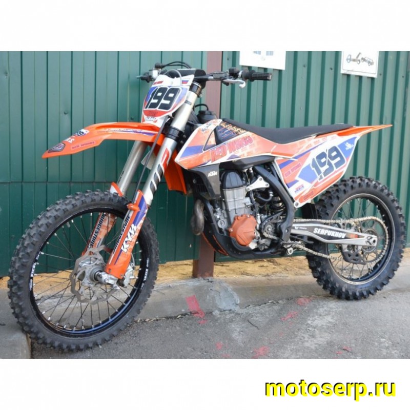Купить  ====Мотоцикл КТМ SX-F 450 Кросс 2017г. 236м.ч. в отличном состоянии, вложений не требует. (шт) купить с доставкой по Москве и России, цена, технические характеристики, комплектация фото  - motoserp.ru