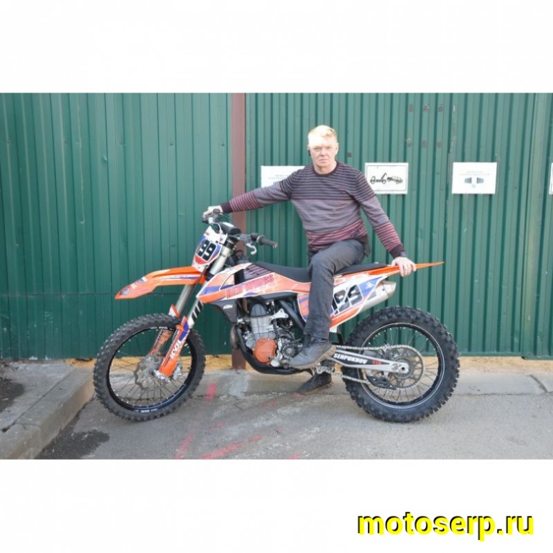 Купить  ====Мотоцикл КТМ SX-F 450 Кросс 2017г. 236м.ч. в отличном состоянии, вложений не требует. (шт) купить с доставкой по Москве и России, цена, технические характеристики, комплектация фото  - motoserp.ru