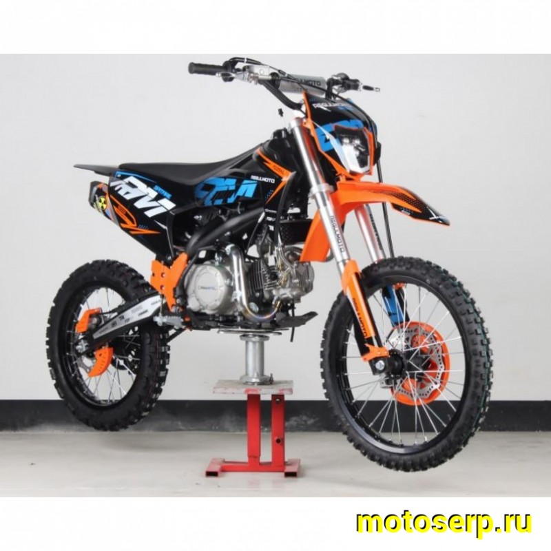 Купить  Питбайк Regulmoto SPITFIRE PRO 140Е 19/16 (спортинв) (шт). (ФОТО купить с доставкой по Москве и России, цена, технические характеристики, комплектация фото  - motoserp.ru
