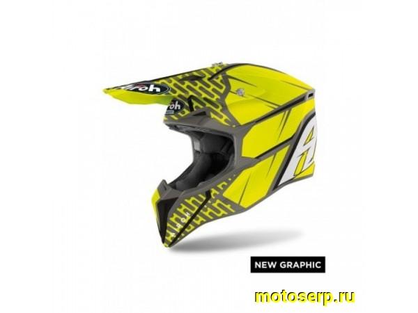 Купить  Шлем Кросс AIROH WRAAP IDOL (ANTHRACITE MATT) (XL) (шт) (AIROH купить с доставкой по Москве и России, цена, технические характеристики, комплектация фото  - motoserp.ru