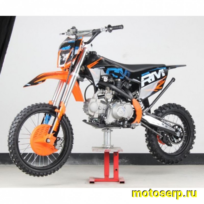 Купить  Питбайк Regulmoto SPITFIRE 125сс, 17/14", мех, эл/кикстартер (спортинв) (шт). (ФОТО купить с доставкой по Москве и России, цена, технические характеристики, комплектация фото  - motoserp.ru