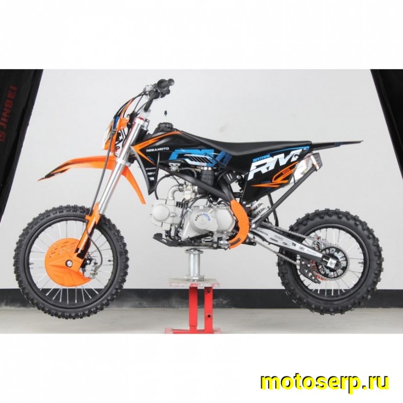 Купить  Питбайк Regulmoto SPITFIRE 125сс, 17/14", мех, эл/кикстартер (спортинв) (шт). (ФОТО купить с доставкой по Москве и России, цена, технические характеристики, комплектация фото  - motoserp.ru