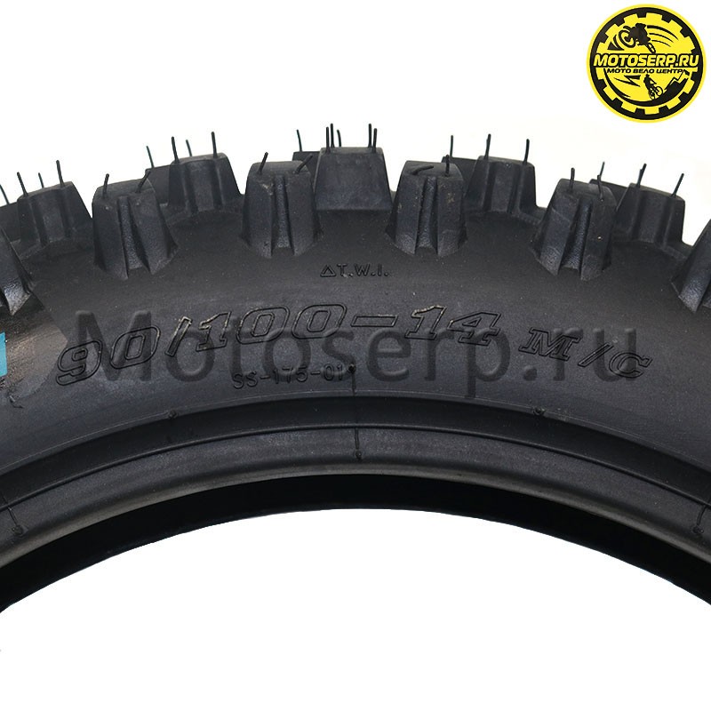 Купить  Покрышка Кросс/эндуро/питбайк 14"  90/100-14 DIRT BIKE (шт) (Кокурин  купить с доставкой по Москве и России, цена, технические характеристики, комплектация фото  - motoserp.ru