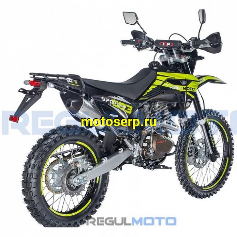 Купить  Мотоцикл Кросс/Эндуро Regulmoto Sport-003 PR PRO (4 valves) 6 передач (Черный/желтый) (шт)  купить с доставкой по Москве и России, цена, технические характеристики, комплектация фото  - motoserp.ru