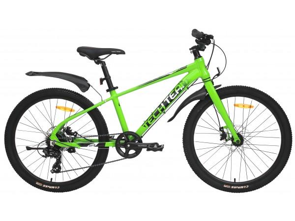 Купить  ====24" TECH TEAM NEON (Тач Тим Неон) 24"; 7ск; рама-алюминий; тормоз-Disk; вилка стальная- жесткая (шт)  купить с доставкой по Москве и России, цена, технические характеристики, комплектация фото  - motoserp.ru