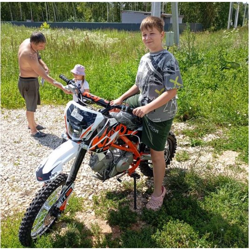Купить  Питбайк KAYO Basic K125EA 17/14 KRZ (п/автомат, эл.стартер) (шт) (SM купить с доставкой по Москве и России, цена, технические характеристики, комплектация фото  - motoserp.ru