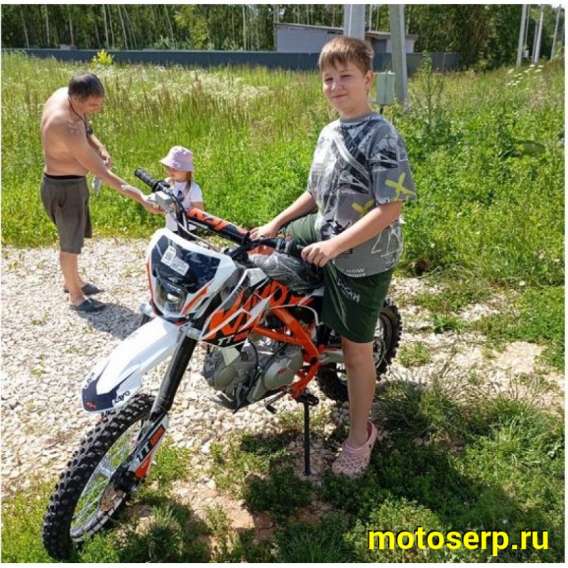 Купить  Питбайк KAYO Basic K125EA 17/14 KRZ (п/автомат, эл.стартер) (шт) (SM купить с доставкой по Москве и России, цена, технические характеристики, комплектация фото  - motoserp.ru