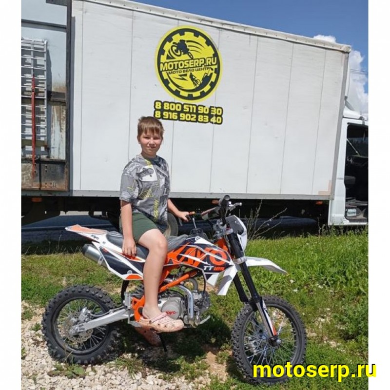 Купить  Питбайк KAYO Basic K125EA 17/14 KRZ (п/автомат, эл.стартер) (шт) (SM купить с доставкой по Москве и России, цена, технические характеристики, комплектация фото  - motoserp.ru