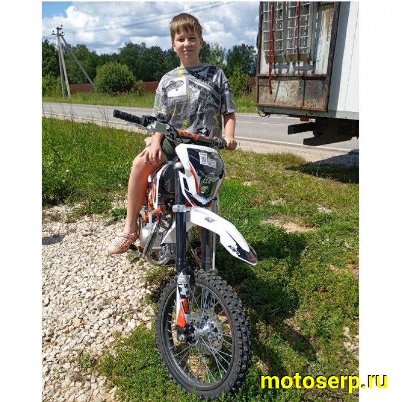 Купить  Питбайк KAYO Basic K125EA 17/14 KRZ (п/автомат, эл.стартер) (шт) (SM купить с доставкой по Москве и России, цена, технические характеристики, комплектация фото  - motoserp.ru