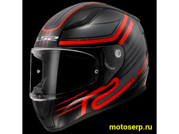 Купить  Шлем закрытый LS2 FF353 RAPID 2 CIRCUIT Black Red (XL) интеграл (шт) (LS2 купить с доставкой по Москве и России, цена, технические характеристики, комплектация фото  - motoserp.ru