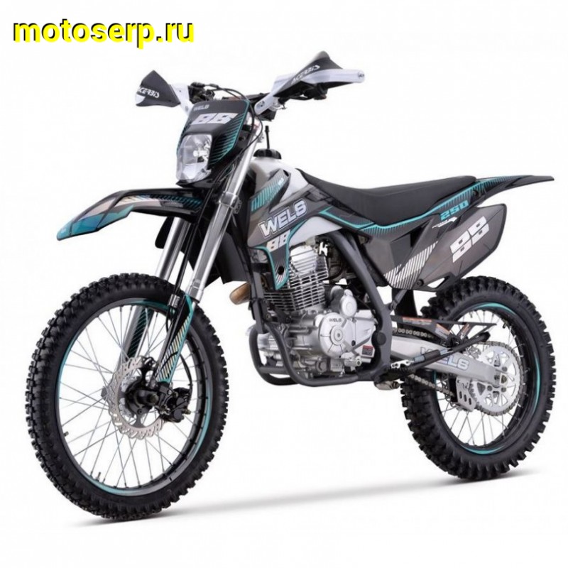 Купить  Мотоцикл Кросс/Эндуро WELS PR250 250cc. 172FMM PR балансир 21/18" 5 пер. (шт) (ФОТО купить с доставкой по Москве и России, цена, технические характеристики, комплектация фото  - motoserp.ru