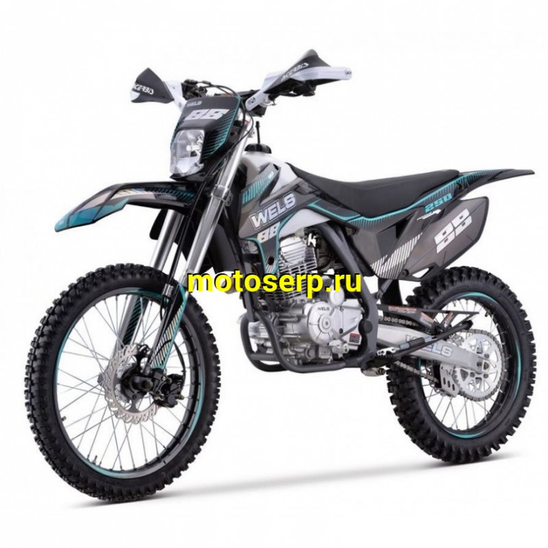 Купить  Мотоцикл Кросс/Эндуро WELS PR250 250cc. 172FMM PR балансир 21/18" 5 пер. (шт) (ФОТО купить с доставкой по Москве и России, цена, технические характеристики, комплектация фото  - motoserp.ru