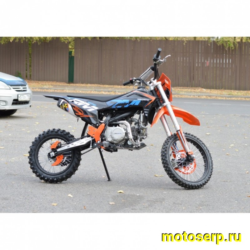 Купить  Питбайк Regulmoto SPITFIRE PRO 140 17/14  (спортинв) (шт).  купить с доставкой по Москве и России, цена, технические характеристики, комплектация фото  - motoserp.ru