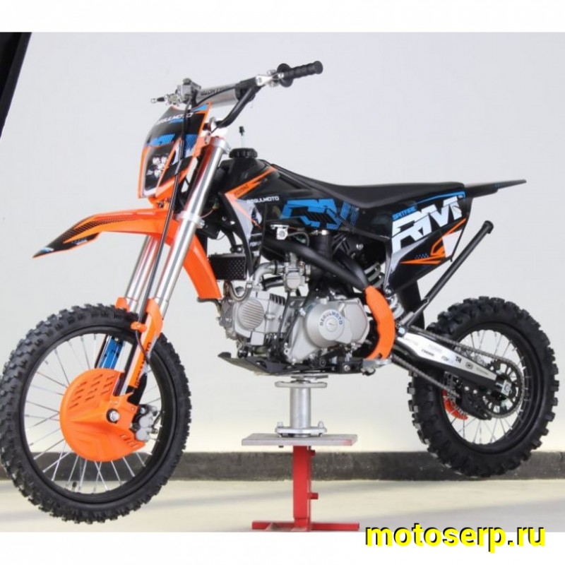 Купить  Питбайк Regulmoto SPITFIRE PRO 140 17/14  (спортинв) (шт).  купить с доставкой по Москве и России, цена, технические характеристики, комплектация фото  - motoserp.ru