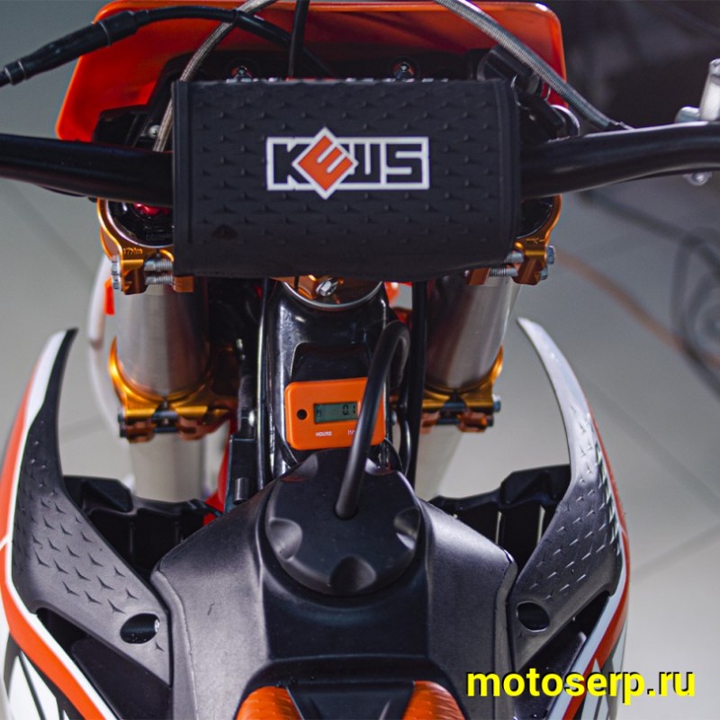 Купить  Мотоцикл Кросс/Эндуро KEWS K23 PR300 21/18 (спортинв) Рама К10, дизайн КТМ 2024г ZS175FMN PR (шт) (ФОТО купить с доставкой по Москве и России, цена, технические характеристики, комплектация фото  - motoserp.ru