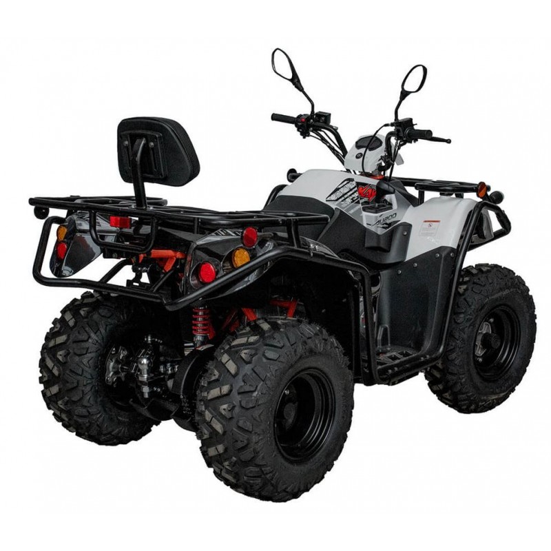 Купить  200cc Квадроцикл KAYO AU200 спинка БЕЛЫЙ, (ПТС) LX163FML Loncin 200сс, 10/10" электростарт, диск/диск, приборка (шт) (SM (ФОТО купить с доставкой по Москве и России, цена, технические характеристики, комплектация фото  - motoserp.ru