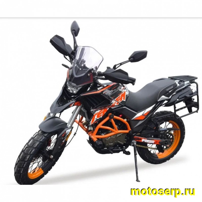 Купить  Мотоцикл внедорожный FUEGO TEKKEN 3.0 2025г. (ЭПТС), Тур-эндуро, 17/17, 4Т, 250сс,двиг. 171MM , диск/диск, спицы (шт) (ФОТО купить с доставкой по Москве и России, цена, технические характеристики, комплектация фото  - motoserp.ru