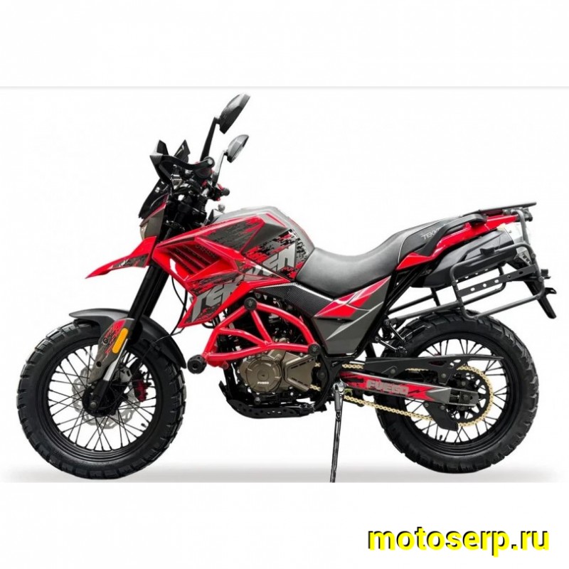 Купить  Мотоцикл внедорожный FUEGO TEKKEN 3.0 2025г. (ЭПТС), Тур-эндуро, 17/17, 4Т, 250сс,двиг. 171MM , диск/диск, спицы (шт) (ФОТО купить с доставкой по Москве и России, цена, технические характеристики, комплектация фото  - motoserp.ru