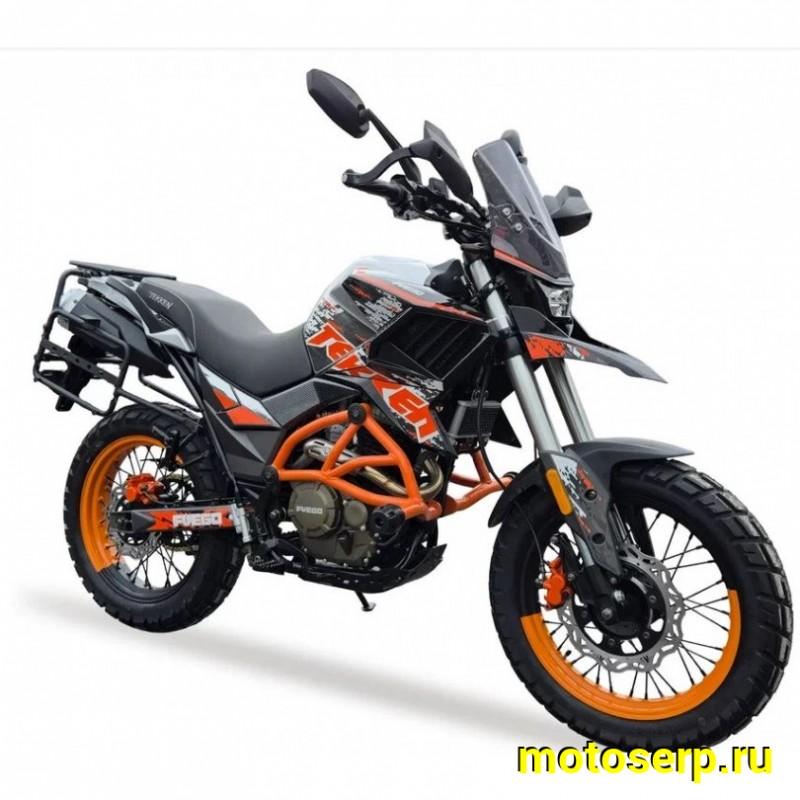 Купить  Мотоцикл внедорожный FUEGO TEKKEN 3.0 2025г. (ЭПТС), Тур-эндуро, 17/17, 4Т, 250сс,двиг. 171MM , диск/диск, спицы (шт) (ФОТО купить с доставкой по Москве и России, цена, технические характеристики, комплектация фото  - motoserp.ru