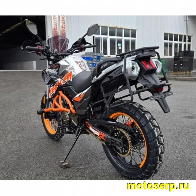 Купить  Мотоцикл внедорожный FUEGO TEKKEN 3.0 2025г. (ЭПТС), Тур-эндуро, 17/17, 4Т, 250сс,двиг. 171MM , диск/диск, спицы (шт) (ФОТО купить с доставкой по Москве и России, цена, технические характеристики, комплектация фото  - motoserp.ru