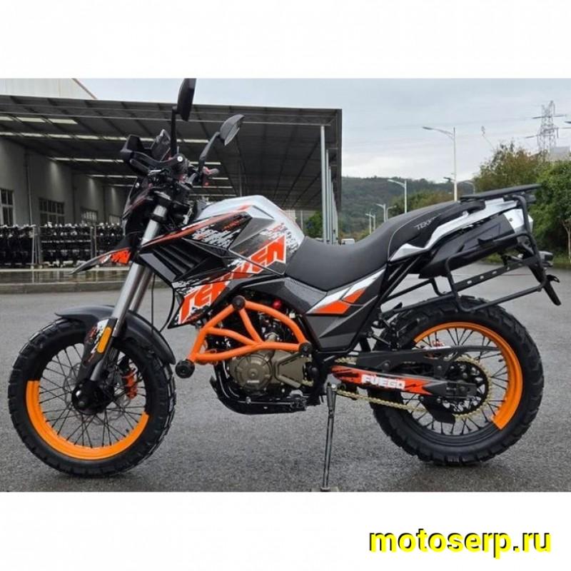 Купить  Мотоцикл внедорожный FUEGO TEKKEN 3.0 2025г. (ЭПТС), Тур-эндуро, 17/17, 4Т, 250сс,двиг. 171MM , диск/диск, спицы (шт) (ФОТО купить с доставкой по Москве и России, цена, технические характеристики, комплектация фото  - motoserp.ru