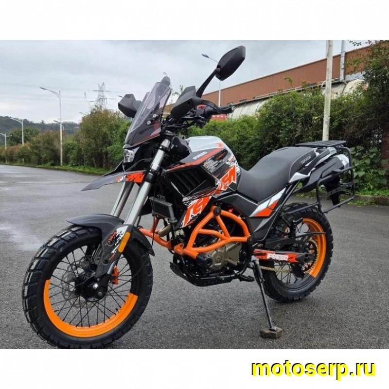 Купить  Мотоцикл внедорожный FUEGO TEKKEN 3.0 2025г. (ЭПТС), Тур-эндуро, 17/17, 4Т, 250сс,двиг. 171MM , диск/диск, спицы (шт) (ФОТО купить с доставкой по Москве и России, цена, технические характеристики, комплектация фото  - motoserp.ru