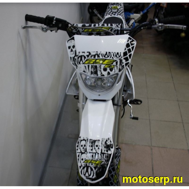 Купить  Питбайк BSE EX125 17/14 Max13 White Yellow (040) (шт)  купить с доставкой по Москве и России, цена, технические характеристики, комплектация фото  - motoserp.ru