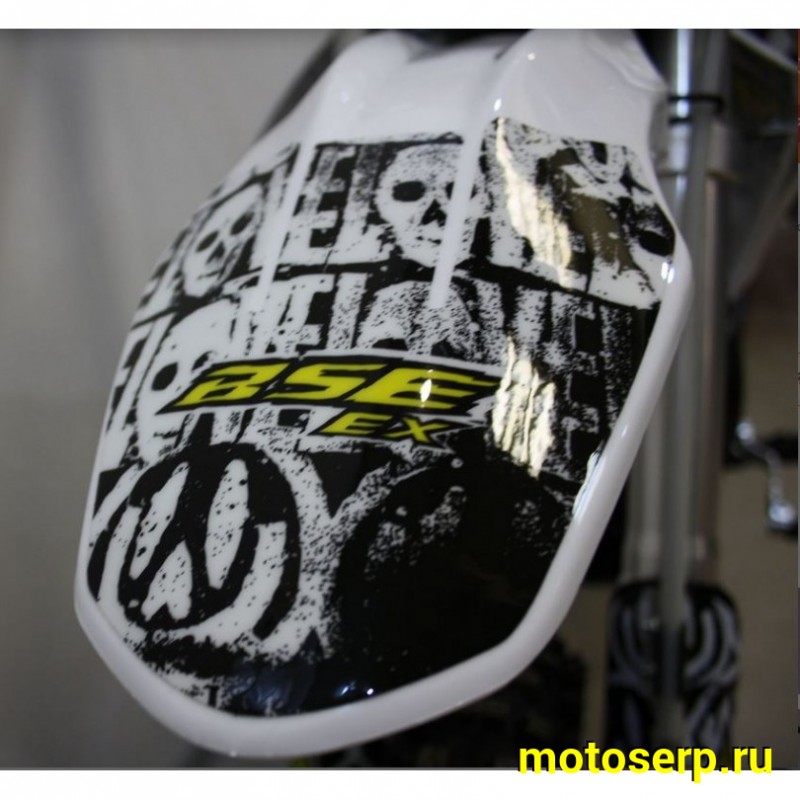 Купить  Питбайк BSE EX125 17/14 Max13 White Yellow (040) (шт)  купить с доставкой по Москве и России, цена, технические характеристики, комплектация фото  - motoserp.ru