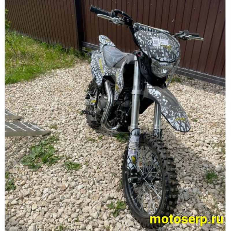 Купить  Питбайк BSE EX125 17/14 Max13 White Yellow (040) (шт)  купить с доставкой по Москве и России, цена, технические характеристики, комплектация фото  - motoserp.ru