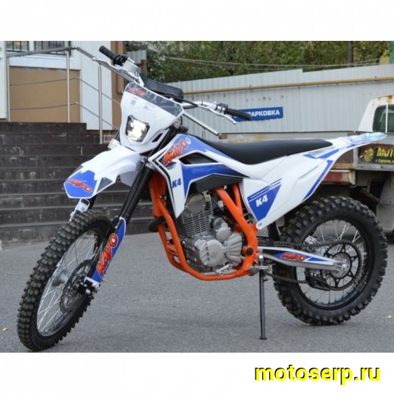 Купить  Мотоцикл Кросс/Эндуро KAYO K4 300 MX ZS175FMN (спортинв) 21/18" (шт) (SM  купить с доставкой по Москве и России, цена, технические характеристики, комплектация фото  - motoserp.ru