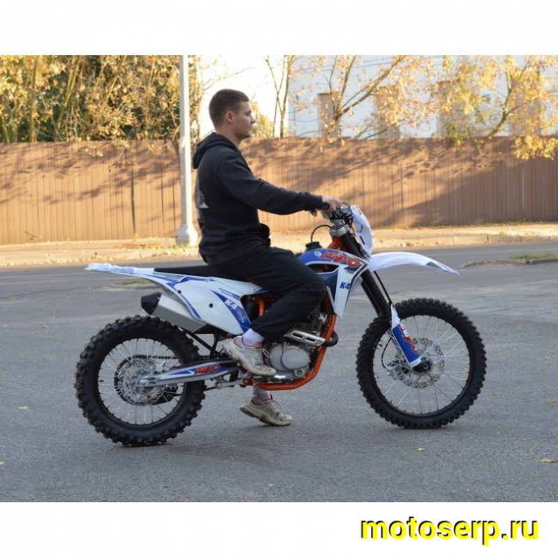 Купить  Мотоцикл Кросс/Эндуро KAYO K4 300 MX ZS175FMN (спортинв) 21/18" (шт) (SM купить с доставкой по Москве и России, цена, технические характеристики, комплектация фото  - motoserp.ru
