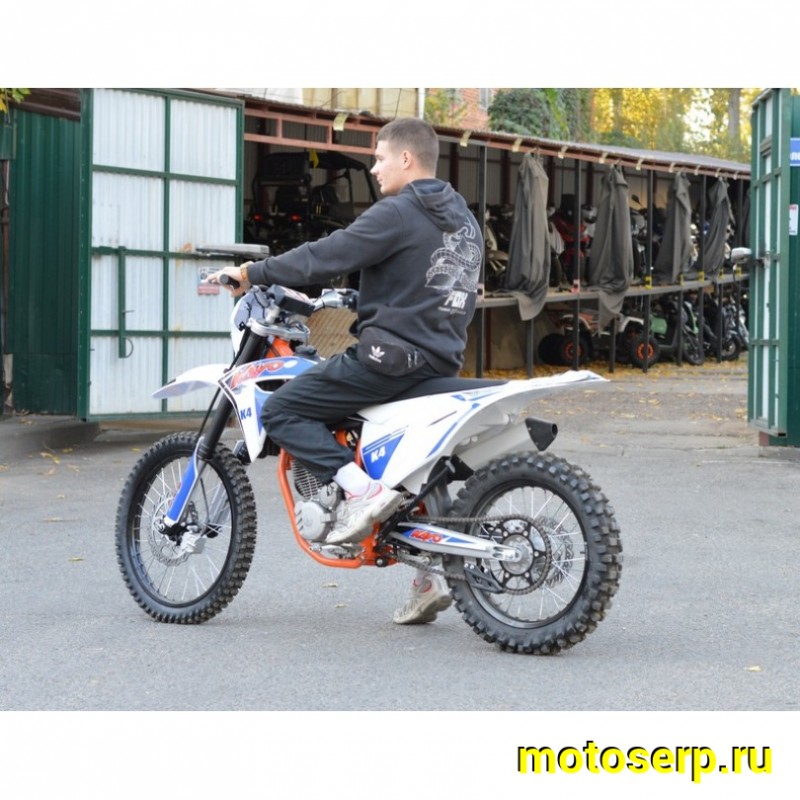Купить  Мотоцикл Кросс/Эндуро KAYO K4 300 MX ZS175FMN (спортинв) 21/18" (шт) (SM купить с доставкой по Москве и России, цена, технические характеристики, комплектация фото  - motoserp.ru