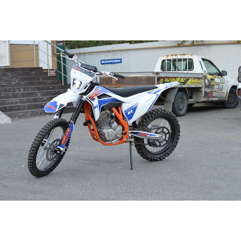 Купить  Мотоцикл Кросс/Эндуро KAYO K4 300 MX ZS175FMN (спортинв) 21/18" (шт) (SM  купить с доставкой по Москве и России, цена, технические характеристики, комплектация фото  - motoserp.ru