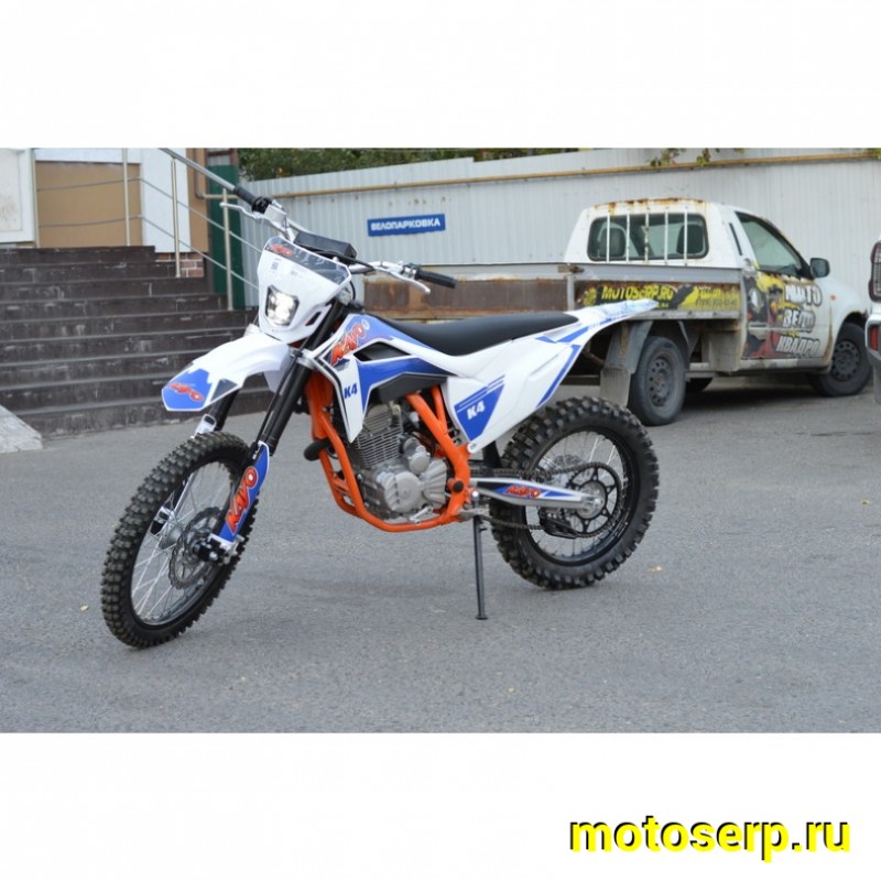 Купить  Мотоцикл Кросс/Эндуро KAYO K4 300 MX ZS175FMN (спортинв) 21/18" (шт) (SM купить с доставкой по Москве и России, цена, технические характеристики, комплектация фото  - motoserp.ru
