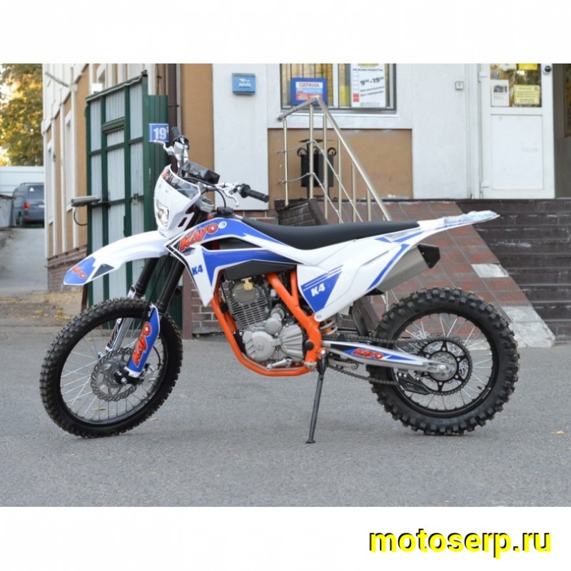 Купить  Мотоцикл Кросс/Эндуро KAYO K4 300 MX ZS175FMN (спортинв) 21/18" (шт) (SM купить с доставкой по Москве и России, цена, технические характеристики, комплектация фото  - motoserp.ru