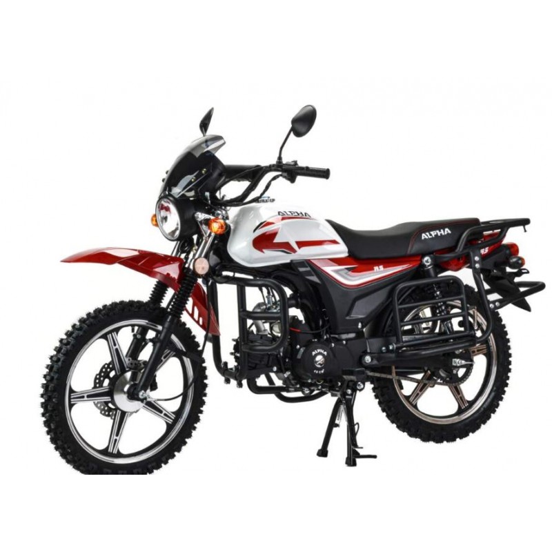 Купить  Мопед Motoland Альфа Forester RS 11 (LM48-B) красный 18/18 (A) (шт) (ML (ФОТО купить с доставкой по Москве и России, цена, технические характеристики, комплектация фото  - motoserp.ru