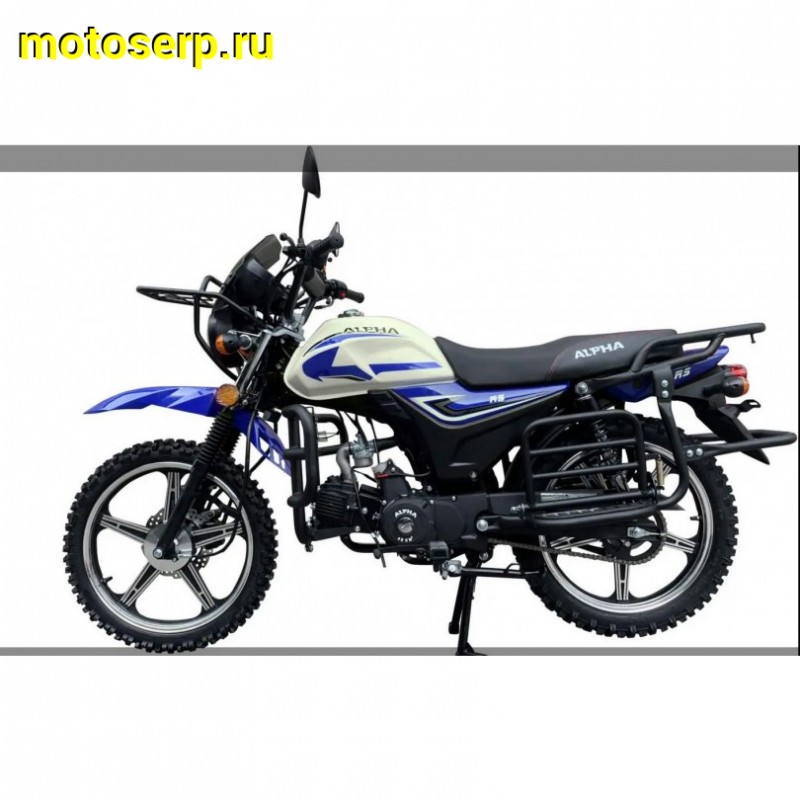 Купить  Мопед Motoland Альфа Forester RS 11 (LM48-B) синий 18/18 (A)(шт) (ML (ФОТО купить с доставкой по Москве и России, цена, технические характеристики, комплектация фото  - motoserp.ru