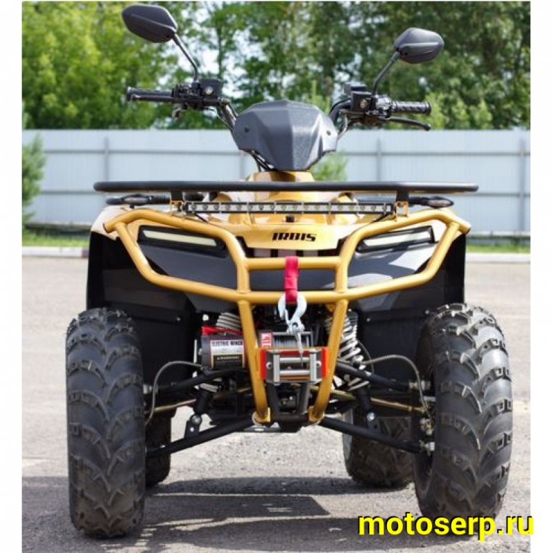 Купить  200cc Квадроцикл IRBIS ATV200 PREMIUM  (ПСМ)  180сс, утилит., возд.масл. охл., автомат + реверс, диск/диск, 10"/10" (шт) (ФОТО купить с доставкой по Москве и России, цена, технические характеристики, комплектация фото  - motoserp.ru