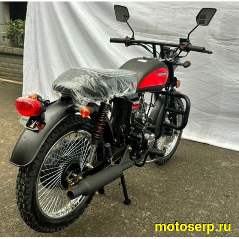 Купить  Мопед MM VEGA-50 (Вега 50) 50сс 4Т, Каферейсер, реплика ХОНДА БЕНЛИ 50, колеса 17", 72 спиц на колесе. Диск/Бараб (шт) 01100 (MM (ФОТО купить с доставкой по Москве и России, цена, технические характеристики, комплектация фото  - motoserp.ru