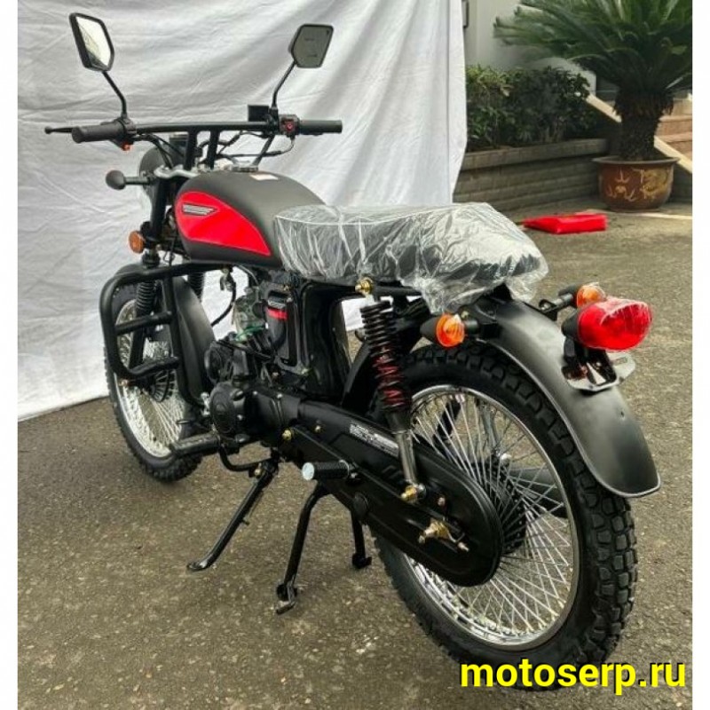 Купить  Мопед MM VEGA-50 (Вега 50) 50сс 4Т, Каферейсер, реплика ХОНДА БЕНЛИ 50, колеса 17", 72 спиц на колесе. Диск/Бараб (шт) 01100 (MM (ФОТО купить с доставкой по Москве и России, цена, технические характеристики, комплектация фото  - motoserp.ru