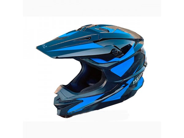 Купить  Шлем Кросс KIOSHI Holeshot 801 черный/синий р-р L (шт) (Regul 305200-13 купить с доставкой по Москве и России, цена, технические характеристики, комплектация фото  - motoserp.ru