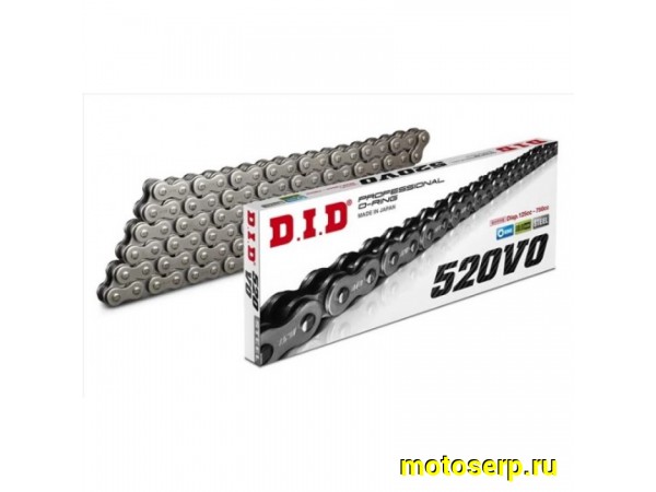 Купить  Цепь приводная (520х120) DID 520VO O-Ring замок-защелка 124 (520VO124FJ) (шт) (TS купить с доставкой по Москве и России, цена, технические характеристики, комплектация фото  - motoserp.ru