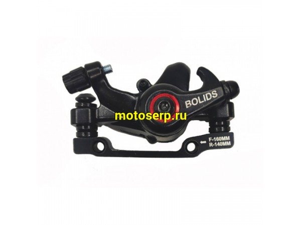 Купить  Тормоз дисковый (машинка) Клиппер дискового тормоза пер 160, зад 180 mm (NO NAME-Китай) прямоугольная колодка ВЫСОКОЕ КАЧЕСТВО (шт) (Золотник 3122613- купить с доставкой по Москве и России, цена, технические характеристики, комплектация фото  - motoserp.ru