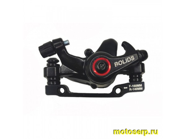 Купить  Тормоз дисковый (машинка) Клиппер дискового тормоза пер 160, зад 180 mm (NO NAME-Китай) прямоугольная колодка ВЫСОКОЕ КАЧЕСТВО (шт) (MM 32193 купить с доставкой по Москве и России, цена, технические характеристики, комплектация фото  - motoserp.ru