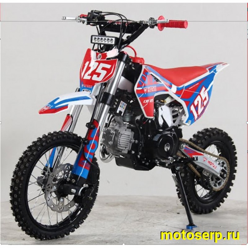 Купить  Питбайк Motax CRF 125 (14/12") механика (спортинв) (шт) (ФОТО купить с доставкой по Москве и России, цена, технические характеристики, комплектация фото  - motoserp.ru