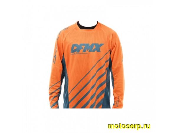 Купить  Джерси (футболка для мотокросса) DFMX CROSS ORANGE 2024 (XXL) (шт) (0 купить с доставкой по Москве и России, цена, технические характеристики, комплектация фото  - motoserp.ru
