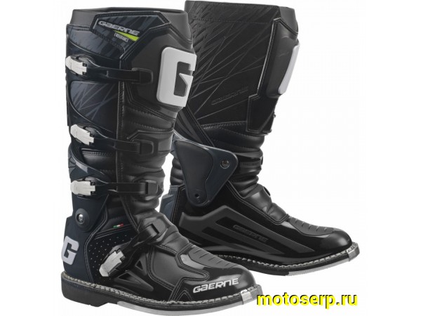 Купить  Мотоботы кросс. GAERNE FASTBACK ENDURO (защ. голени), черный р-р 42" (Ч/З) (пар) (SM 872-2021 купить с доставкой по Москве и России, цена, технические характеристики, комплектация фото  - motoserp.ru