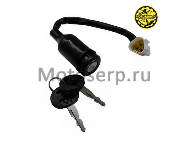 Купить  Замок зажигания BSE Z8/Z11/Z7/M2 250/M4 250/M8 450, RTC 300 21/19, RTC 300R. (3pin) (шт) (Велос 5.150.0045 (Велос 30.620.0040 купить с доставкой по Москве и России, цена, технические характеристики, комплектация фото  - motoserp.ru