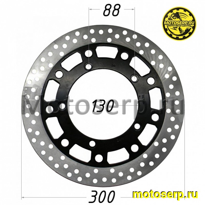 Купить  Диск тормозной передний (300x130) (отв:5x88) FALCON Terrail 250cc (RF2A816) (шт) (MM 43725  купить с доставкой по Москве и России, цена, технические характеристики, комплектация фото  - motoserp.ru