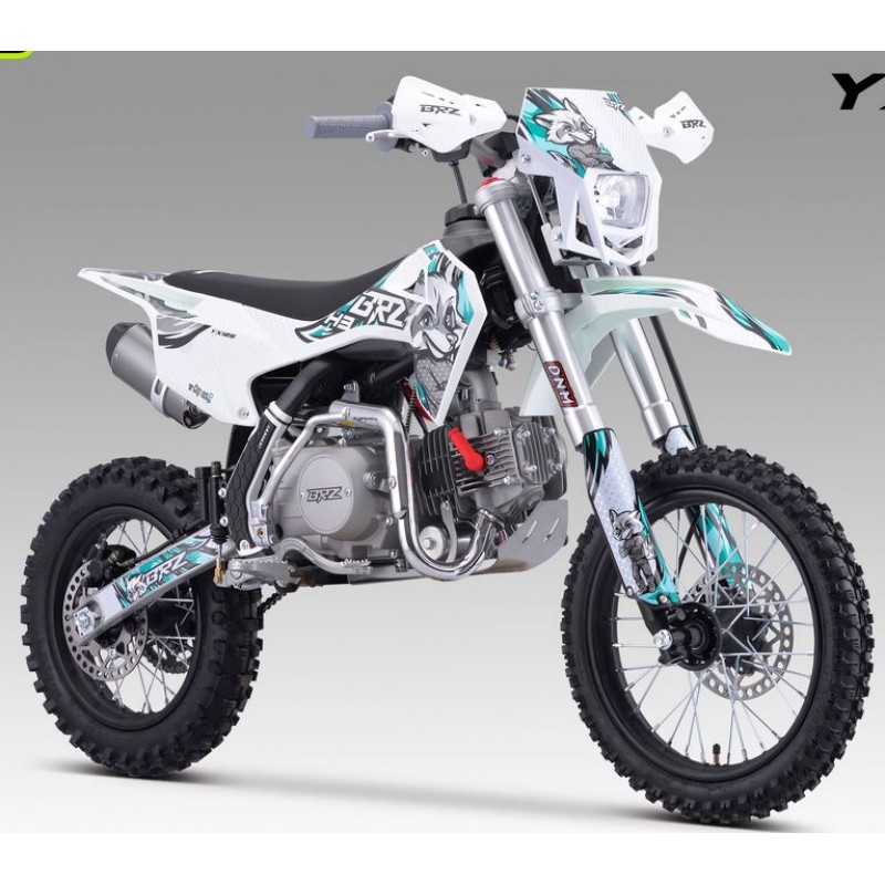 Купить  Питбайк BRZ H3 YX125 (GTO H3) 14/12" МехКПП, электростарт (спортинв) (шт) (ФОТО купить с доставкой по Москве и России, цена, технические характеристики, комплектация фото  - motoserp.ru